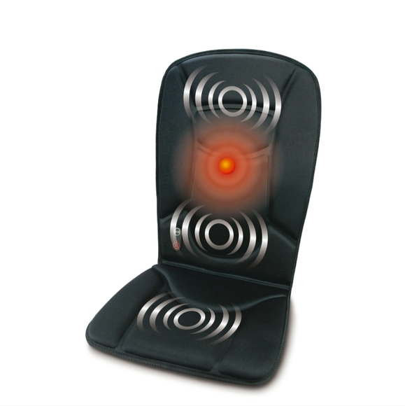 : Health Touch Massage Seat Topper Vibration & Heat Relax & Sooth Muscles - Picture 2 of 10